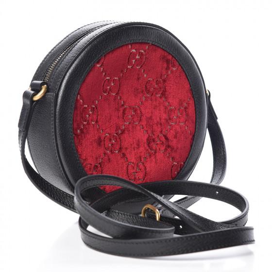 Gucci Monogram Leather Mini Crossbody