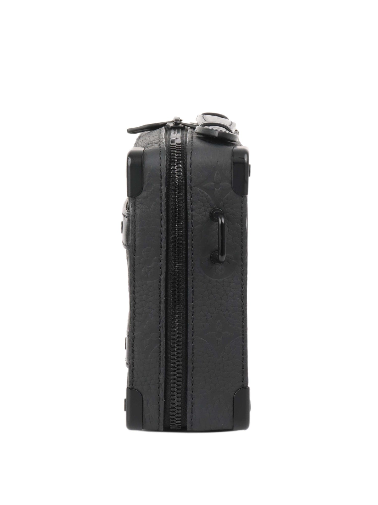 Louis Vuitton Black Handle Soft Trunk.