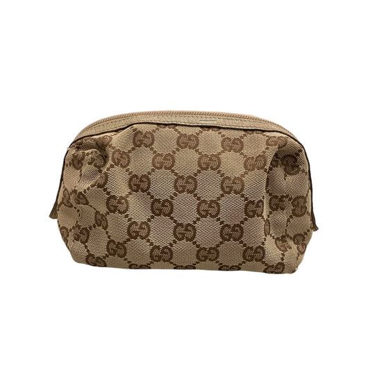 Gucci Leather Canvas Clutch Style 1
