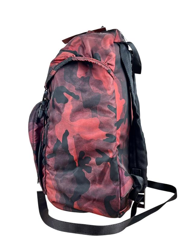 Prada Nylon Camouflage Backpack