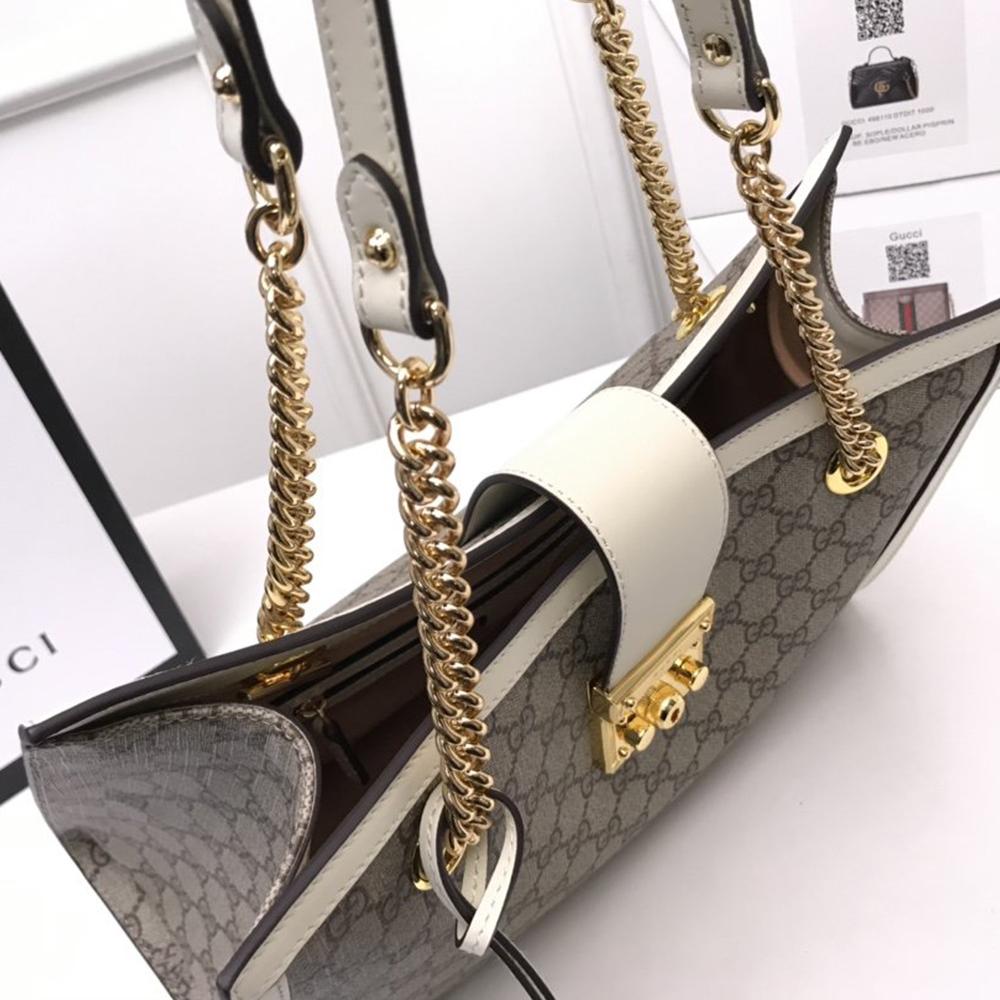 Gucci Padlock Leather Chain Shoulder Bag Style 9