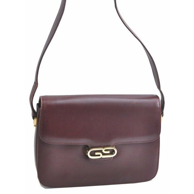 Gucci Envelope Kelly Leather Shoulder Bag