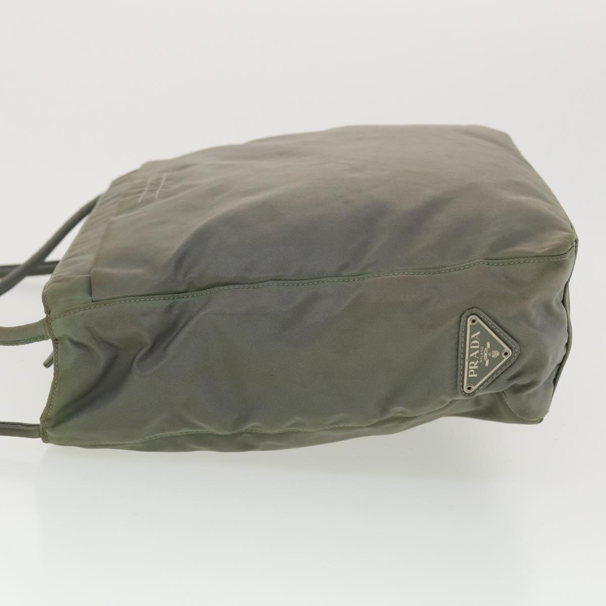 Prada Shoulder Bag Nylon Gray