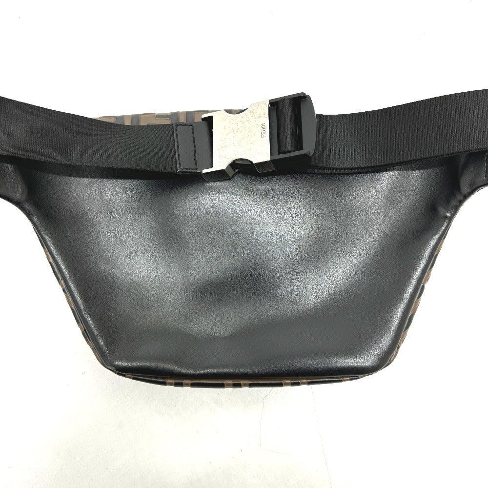 FENDI Sling bag 7VA434 leather Brown Bag Cross Sling Bag Shoulder Bag Zucca mens