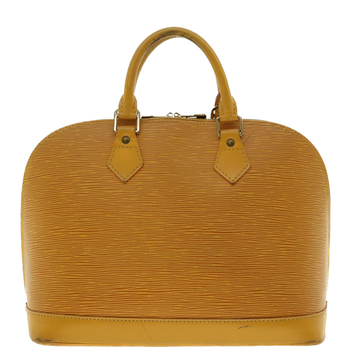 LOUIS VUITTON Epi Alma Hand Bag Tassili Yellow M52149 LV 40263