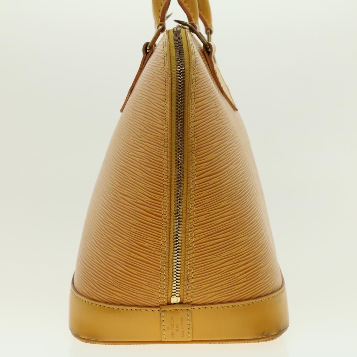 LOUIS VUITTON Epi Alma Hand Bag Tassili Yellow M52149 LV 40263