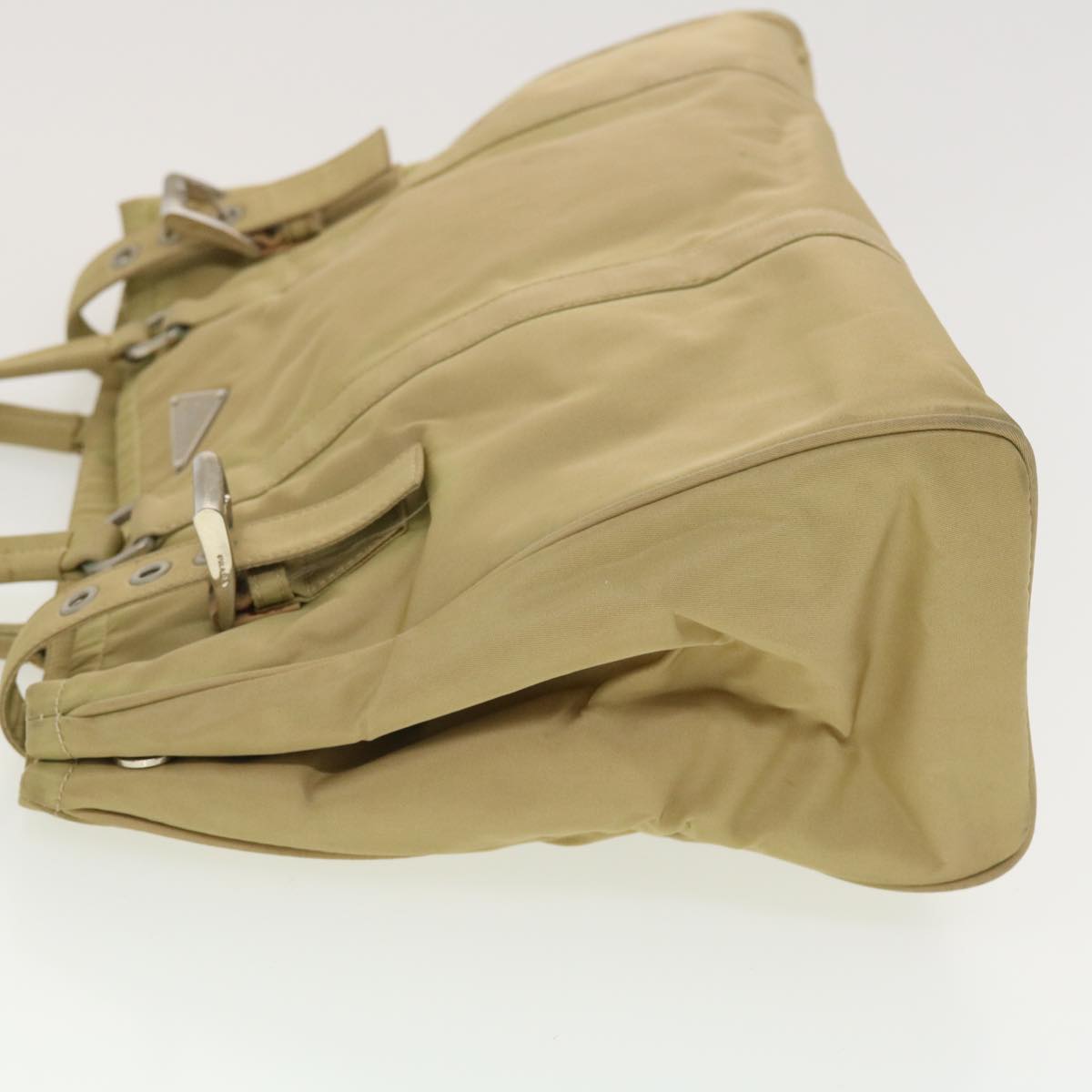 Prada Shoulder Bag Nylon Khaki