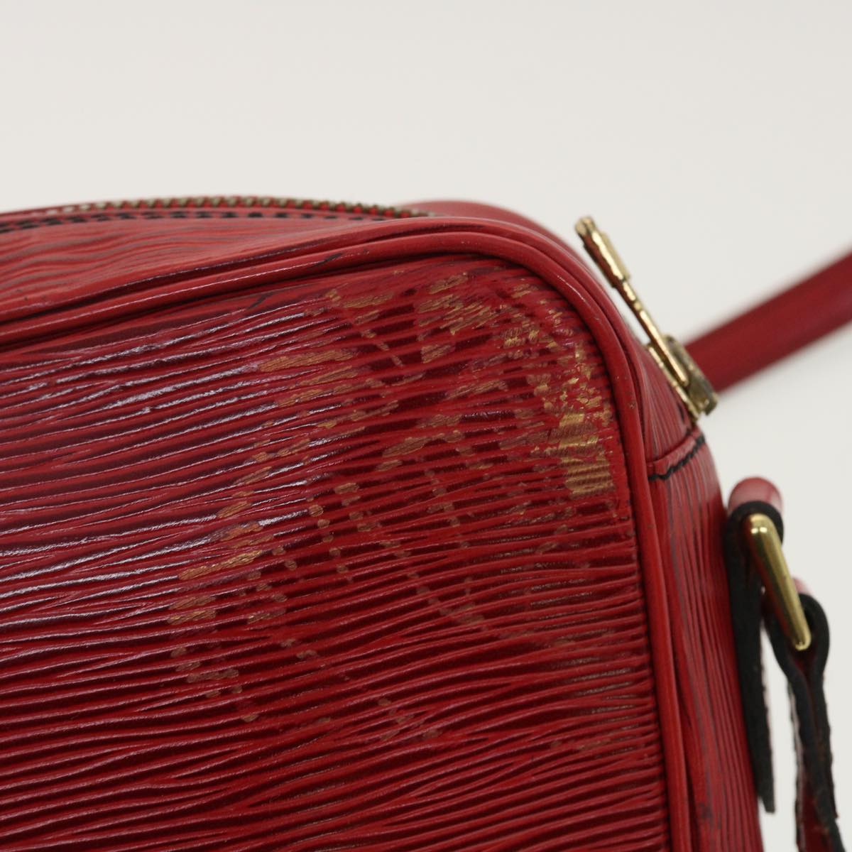 LOUIS VUITTON Epi Trocadero 23 Shoulder Bag Red M52307 LV 40303