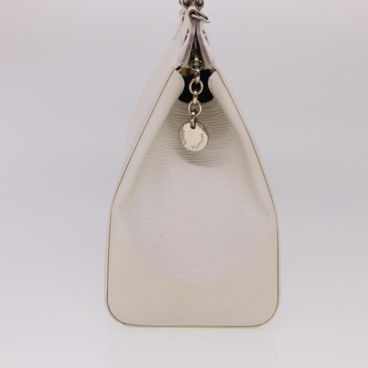 LOUIS VUITTON Epi Blair MM Hand Bag 2way White Yvoire M40330 LV 40363