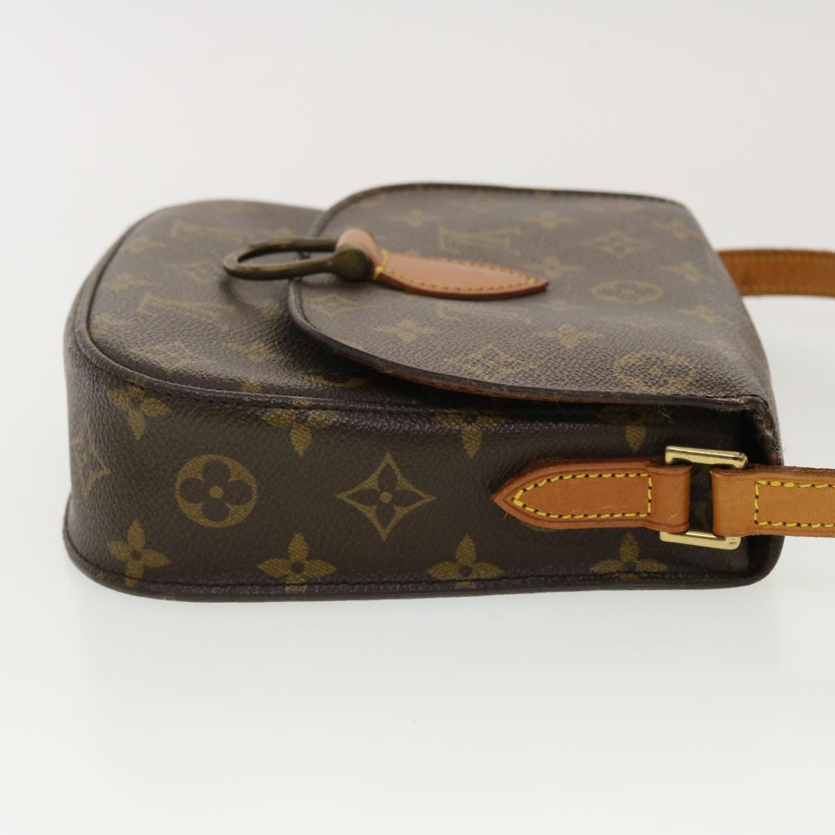 LOUIS VUITTON Monogram Saint Cloud MM Shoulder Bag M51243 LV 40402