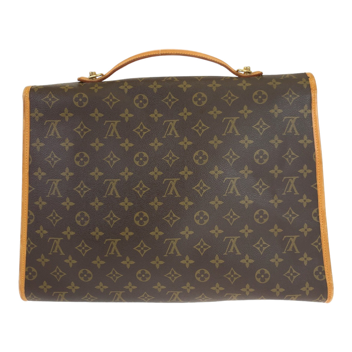 LOUIS VUITTON Business bag M51120 PVC Brown Business Bag 2way Crossbody Shoulder Bag Unisex Monogram Beverly MM mens