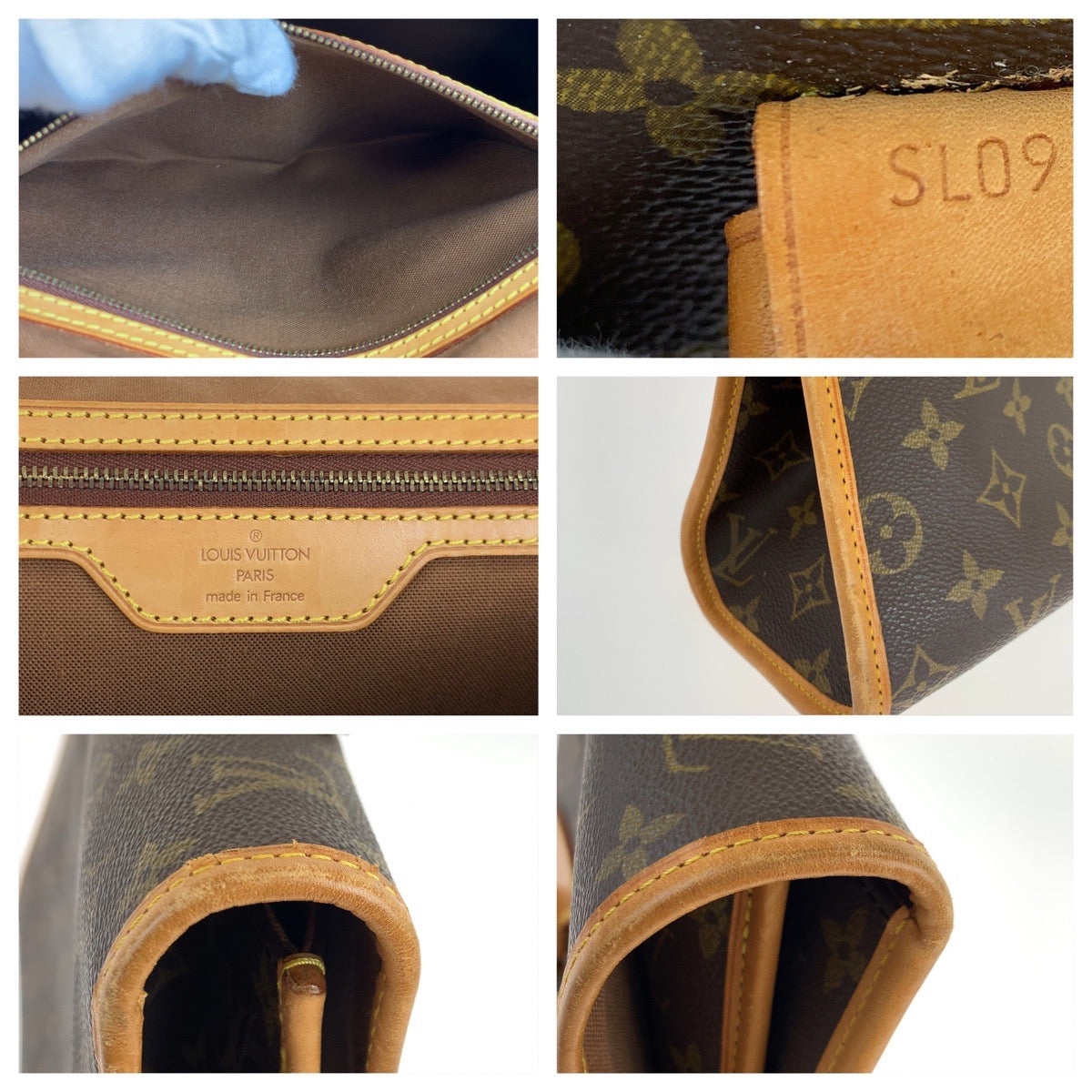 LOUIS VUITTON Business bag M51120 PVC Brown Business Bag 2way Crossbody Shoulder Bag Unisex Monogram Beverly MM mens