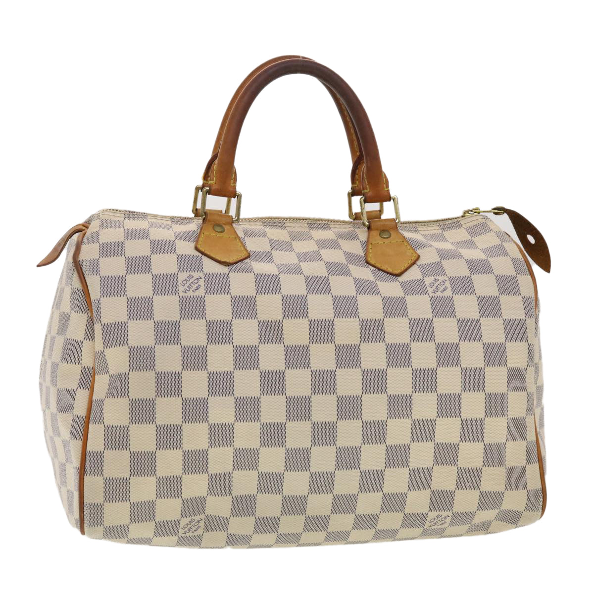 LOUIS VUITTON Damier Azur 30 Hand Bag N41533 LV 40420