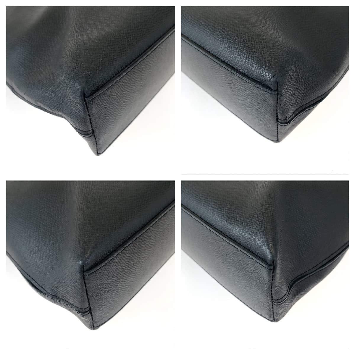 LOUIS VUITTON Business bag M33433 Taiga Noir black black Tote Bag Business bag Taiga Anton Tote mens