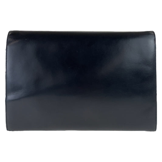 GUCCI Shoulder Bag 004.33.0450 leather Black GoldMetal Crossbody Shoulder Bag Pochette Old Gucci Ready lock Women