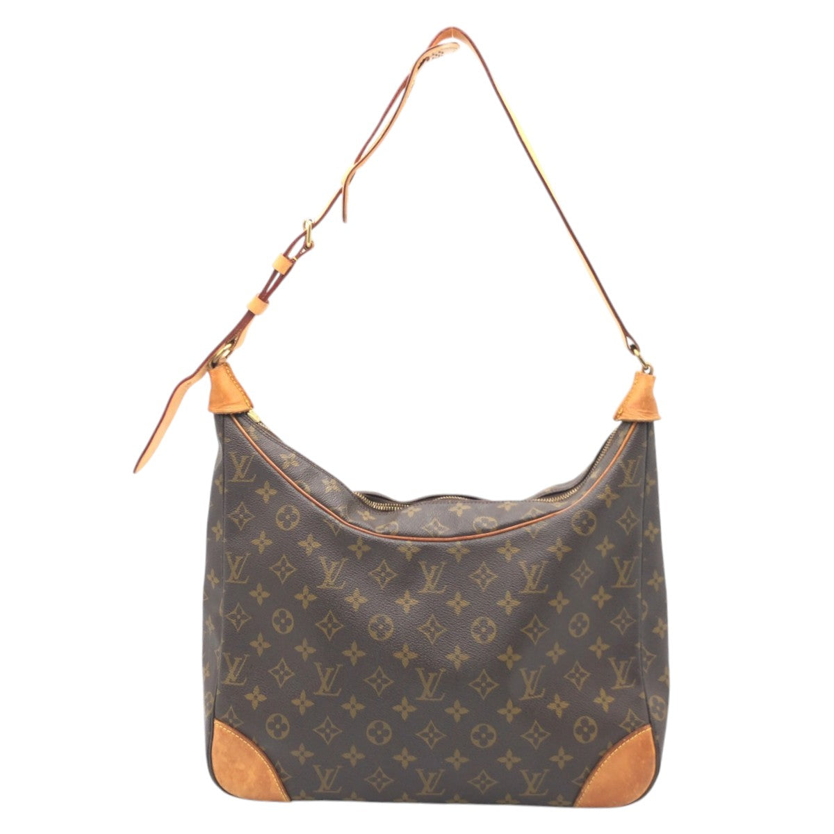 LOUIS VUITTON Shoulder Bag PVC Brown Monogram Boulogne Women