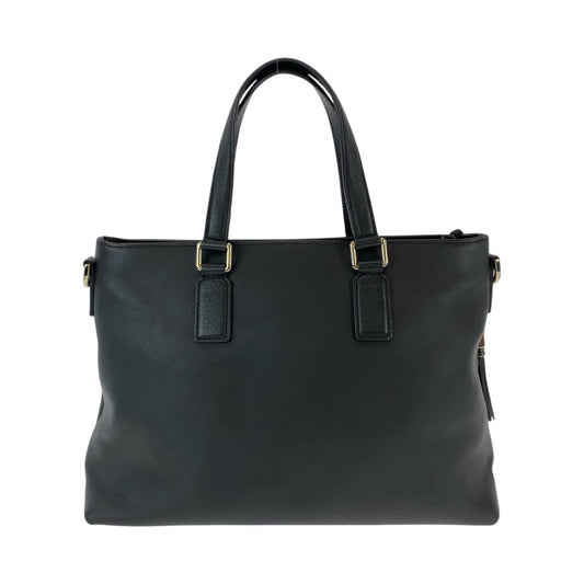 GUCCI Shoulder Bag 365346 leather Black SilverMetal Shoulder Bag Handbag 2way Bamboo Tassel Women