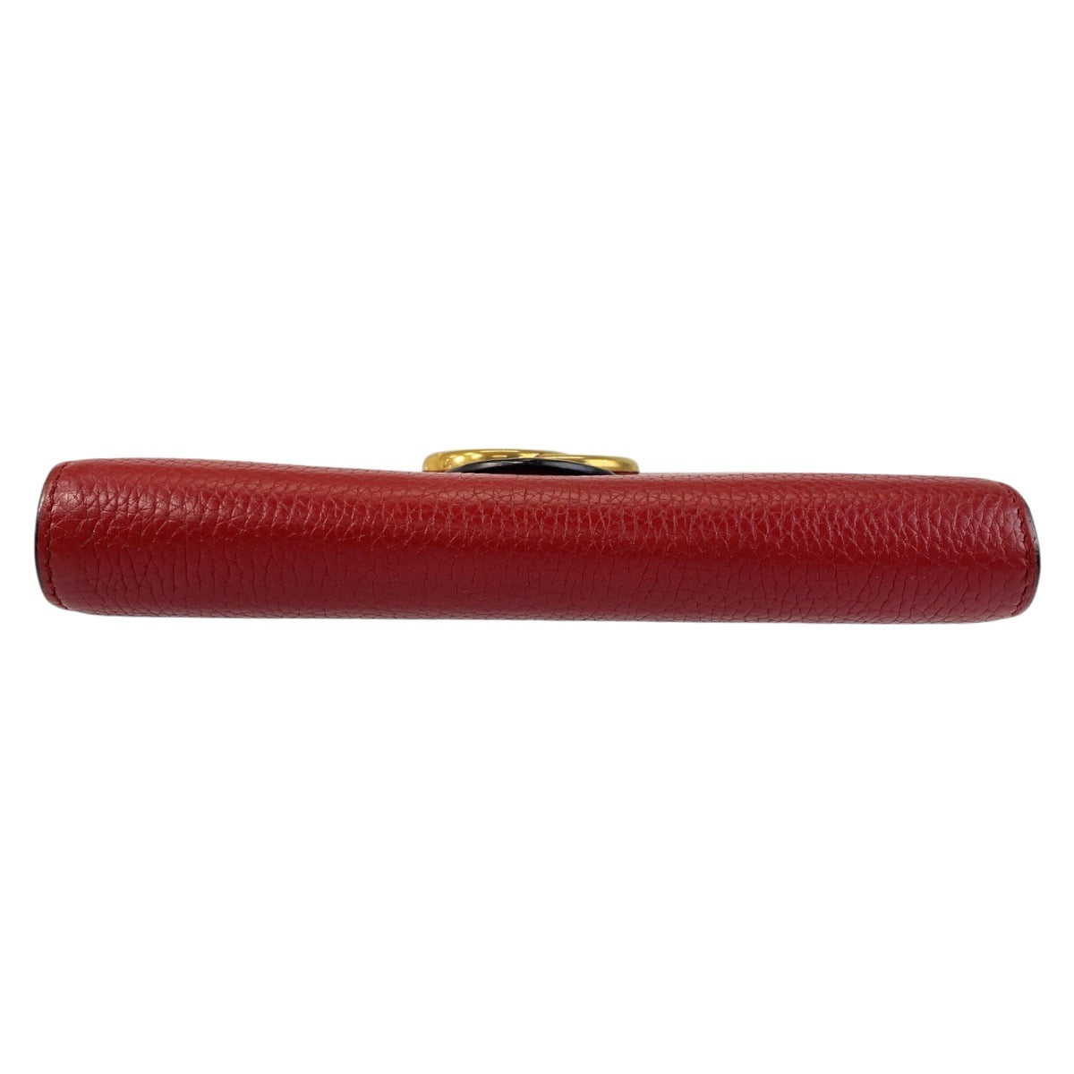 GUCCI Shoulder Bag 401232 leather Red Gold Metal Crossbody Shoulder Bag Chain Wallet GG Marmont Women