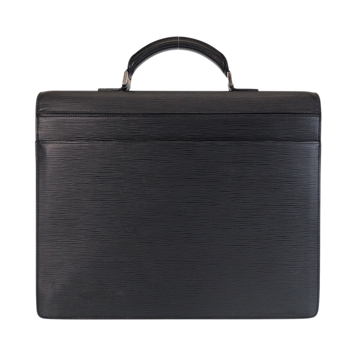 LOUIS VUITTON Business bag M54532 Epi Leather Noir Black SilverMetal Business bag briefcase Epi Robusto mens