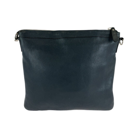 GUCCI Shoulder Bag 233329 leather Dark Grey SilverMetal Shoulder Bag pochette mens