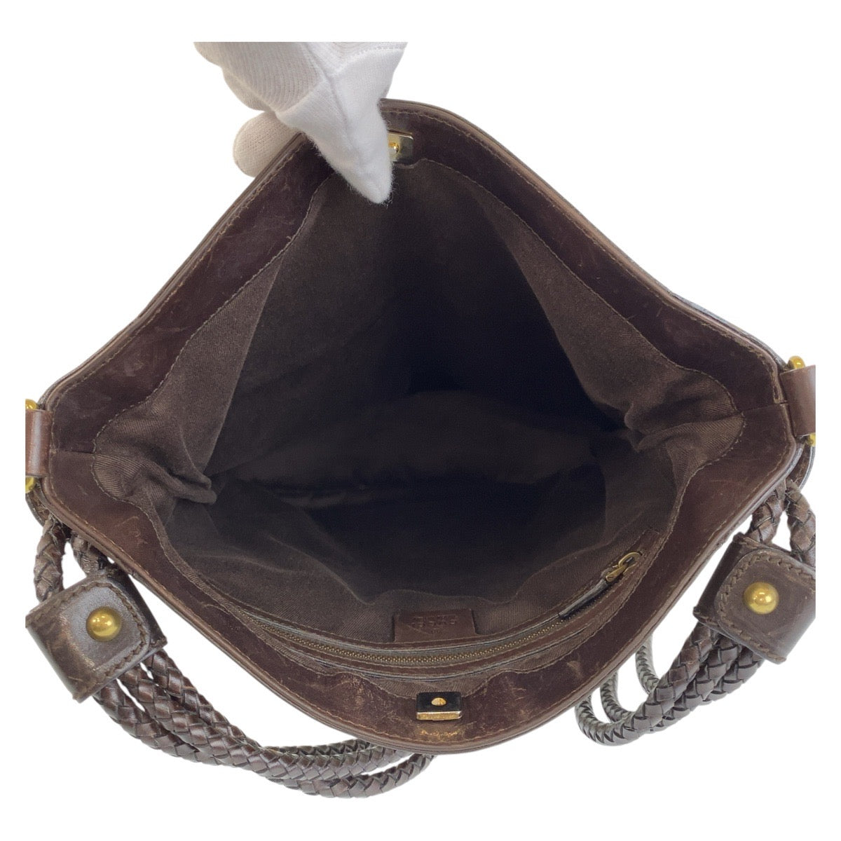 GUCCI Shoulder Bag 109097 GG canvas, leather Brown Beige Gold Metal Crossbody Shoulder Bag Messenger Bag Women