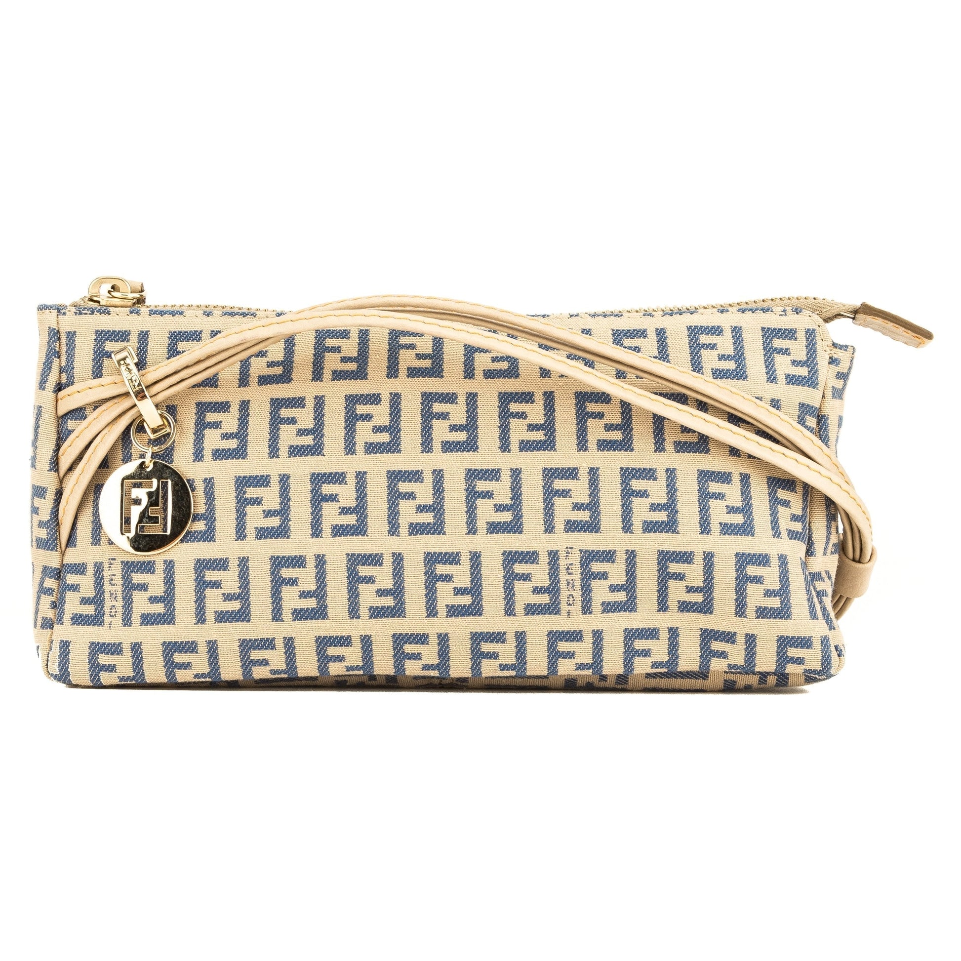 Fendi Beige Zucchino Shoulder Bag