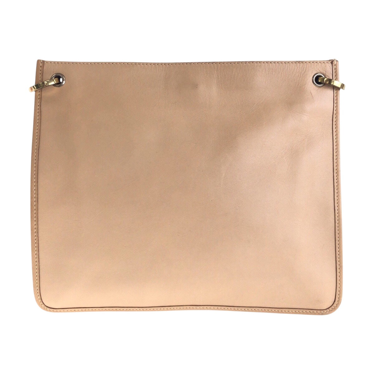 GUCCI Shoulder Bag 91762 leather beige Shoulder Bag pochette Women