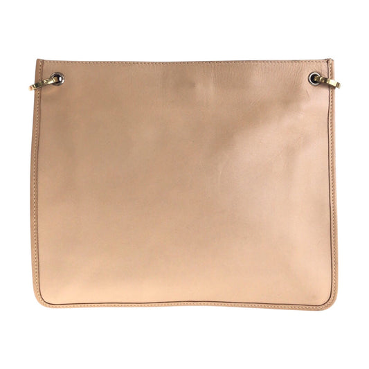 GUCCI Shoulder Bag 91762 leather beige Shoulder Bag pochette Women