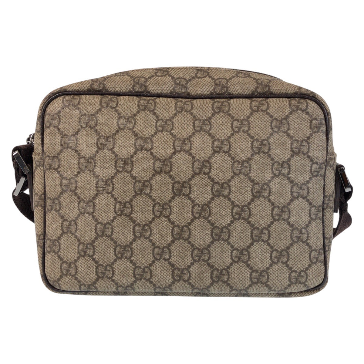GUCCI Shoulder Bag 114291 GG Supreme canvas, leather Brown Crossbody Shoulder Bag Women