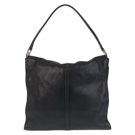 GUCCI Shoulder Bag 001 3355 leather black Shoulder Bag Jackie Women