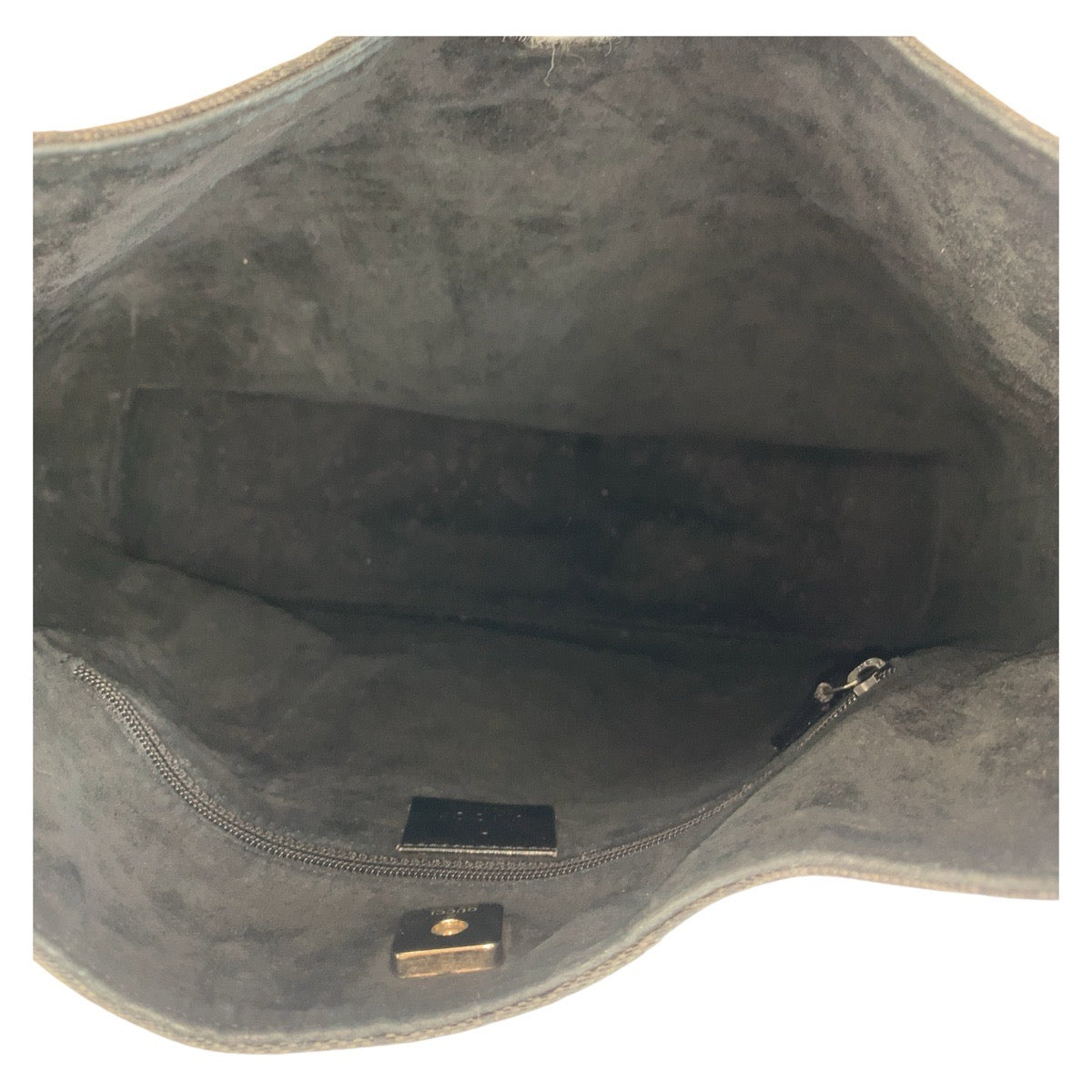 GUCCI Shoulder Bag 001 3752 GG canvas, plastic Black SilverMetal Women
