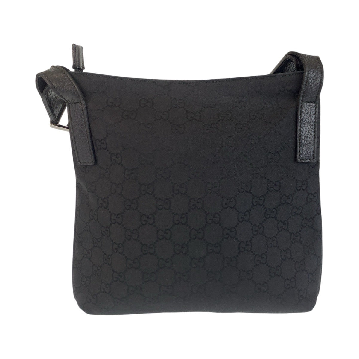 GUCCI Shoulder Bag 293572 GG canvas, leather Black black Crossbody Shoulder Bag Messenger Bag Women