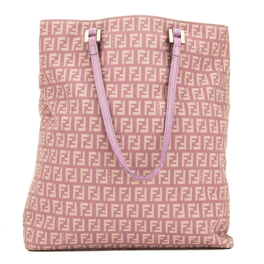 Fendi Purple Zucca Tote ( )
