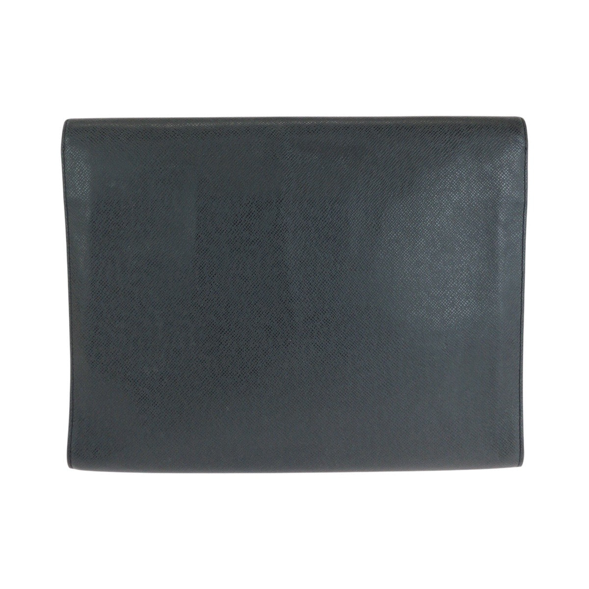LOUIS VUITTON Business bag M31062 leather Ardoise Black SilverMetal Business bag briefcase Taiga Minuto mens