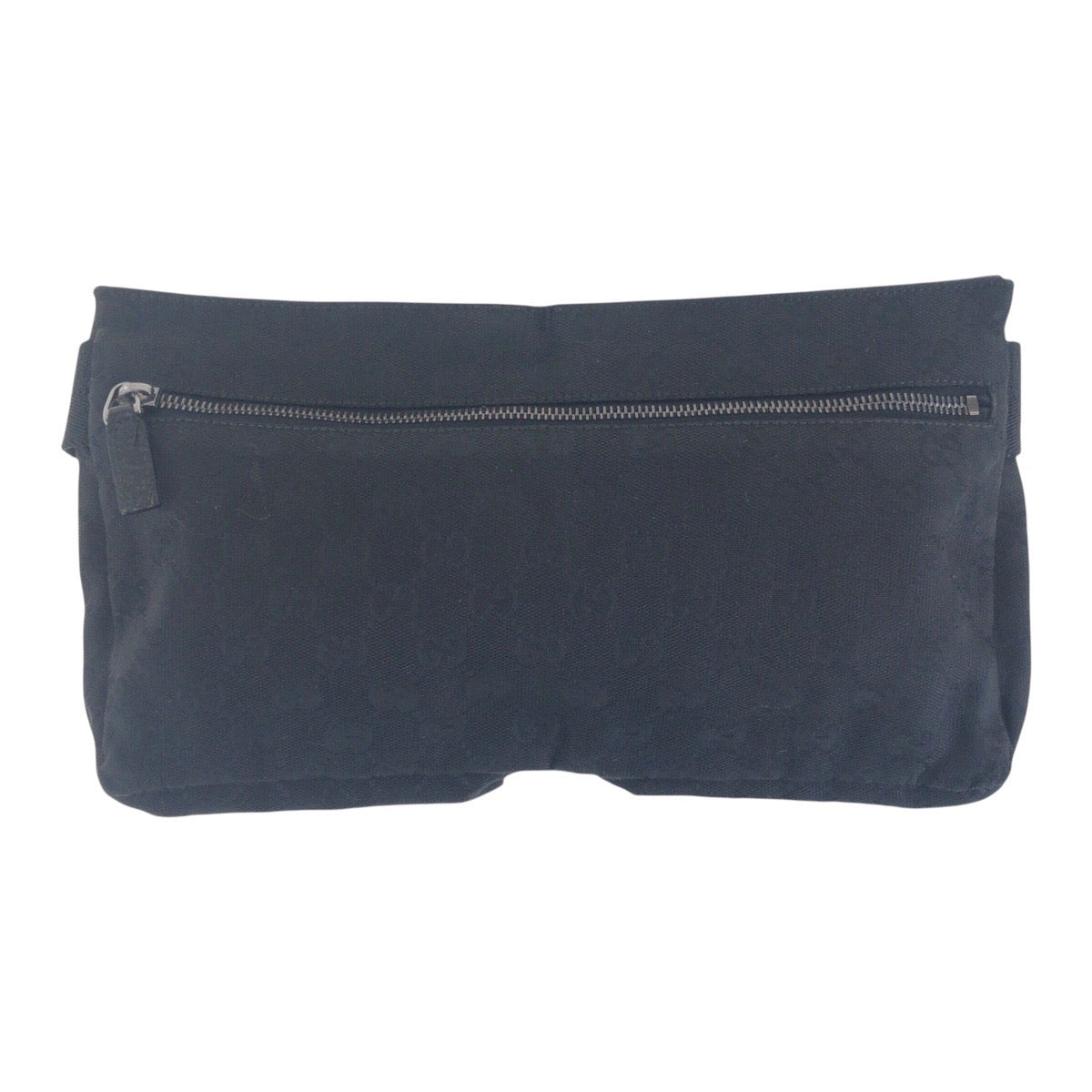 GUCCI Sling bag 28566 GG canvas, leather Black SilverMetal Sling bag, waist pouch, bum bag mens
