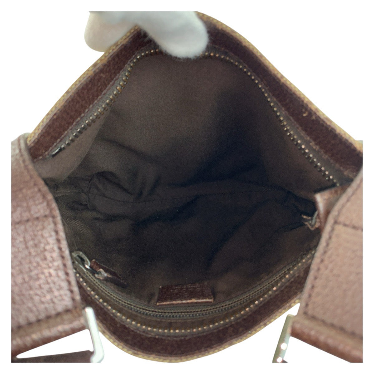 GUCCI Shoulder Bag 122793 GG canvas, leather Brown beige Shoulder Bag Messenger bag Women