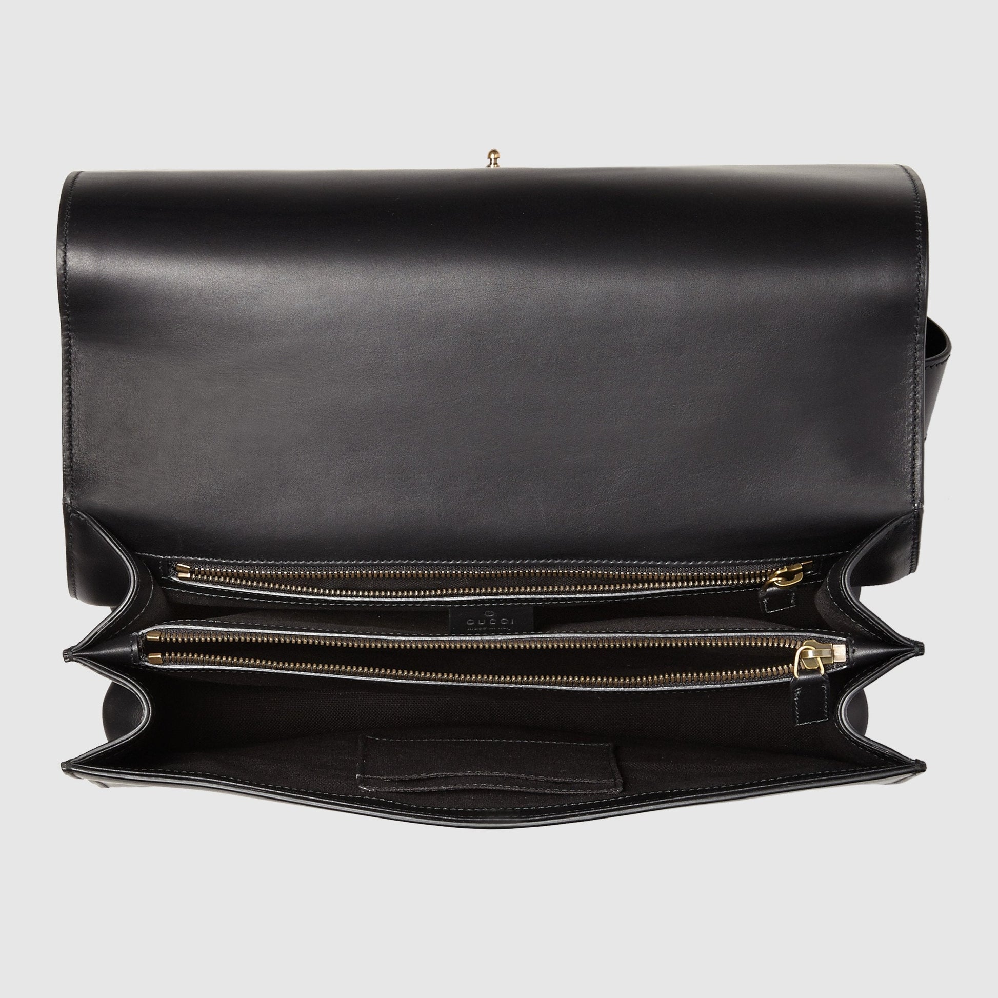 Gucci Monogram Leather Canvas Crossbody