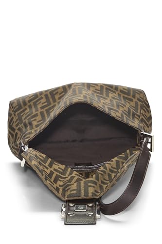 Fendi, Brown Zucca Canvas Mama, Brown