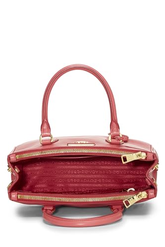 Prada, Pink Saffiano Executive Tote Small, Pink
