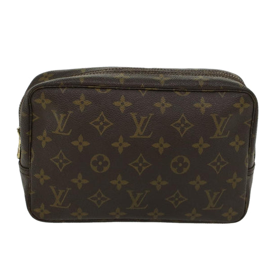 LOUIS VUITTON Monogram Trousse Toilette 23 Clutch Bag M47524 LV 42461