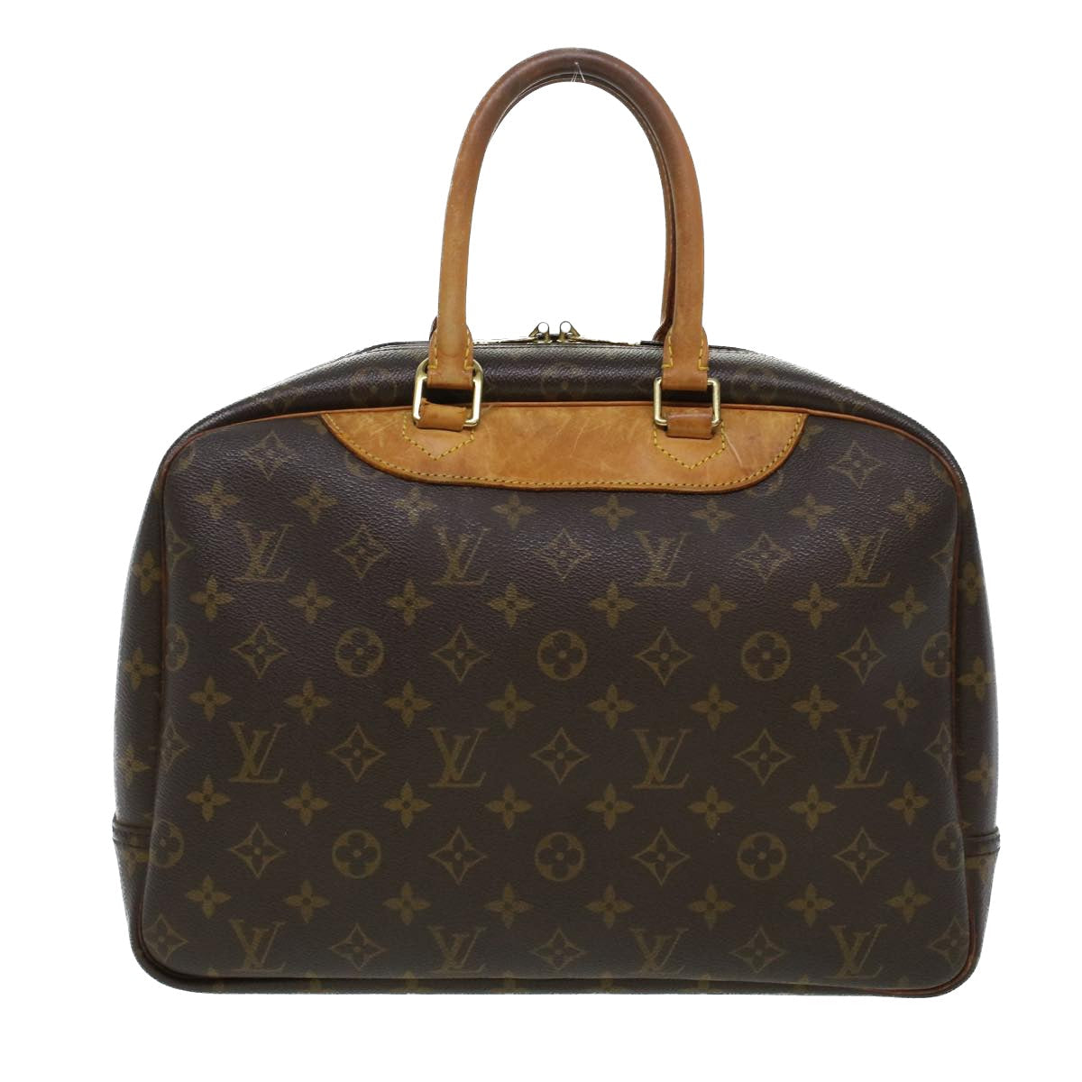 LOUIS VUITTON Monogram Deauville Hand Bag M47270 LV 43050