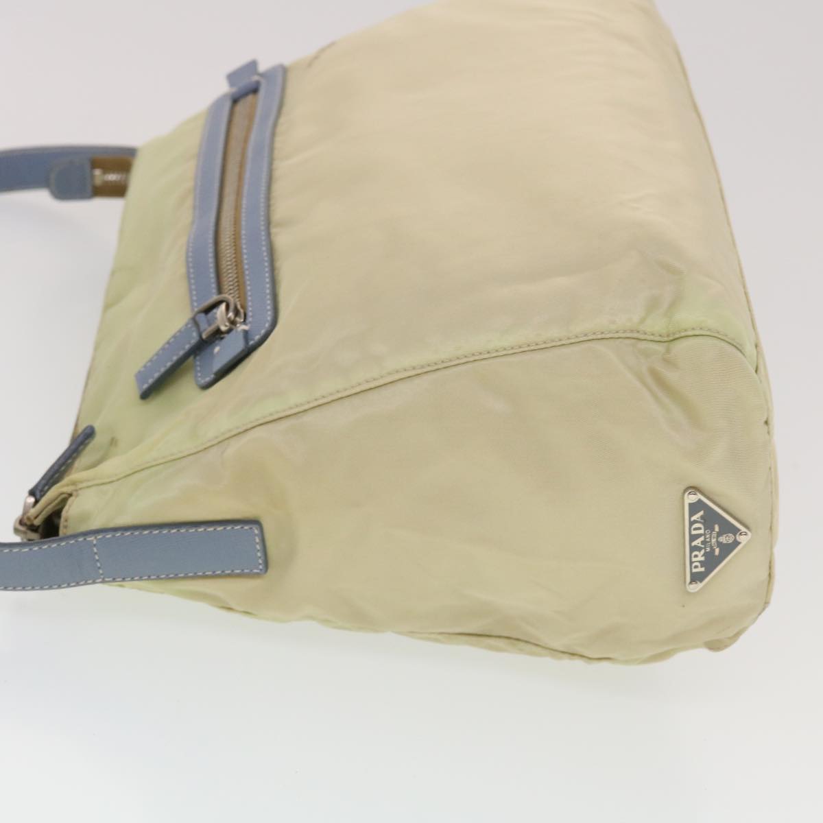 Prada Shoulder Bag Nylon Beige