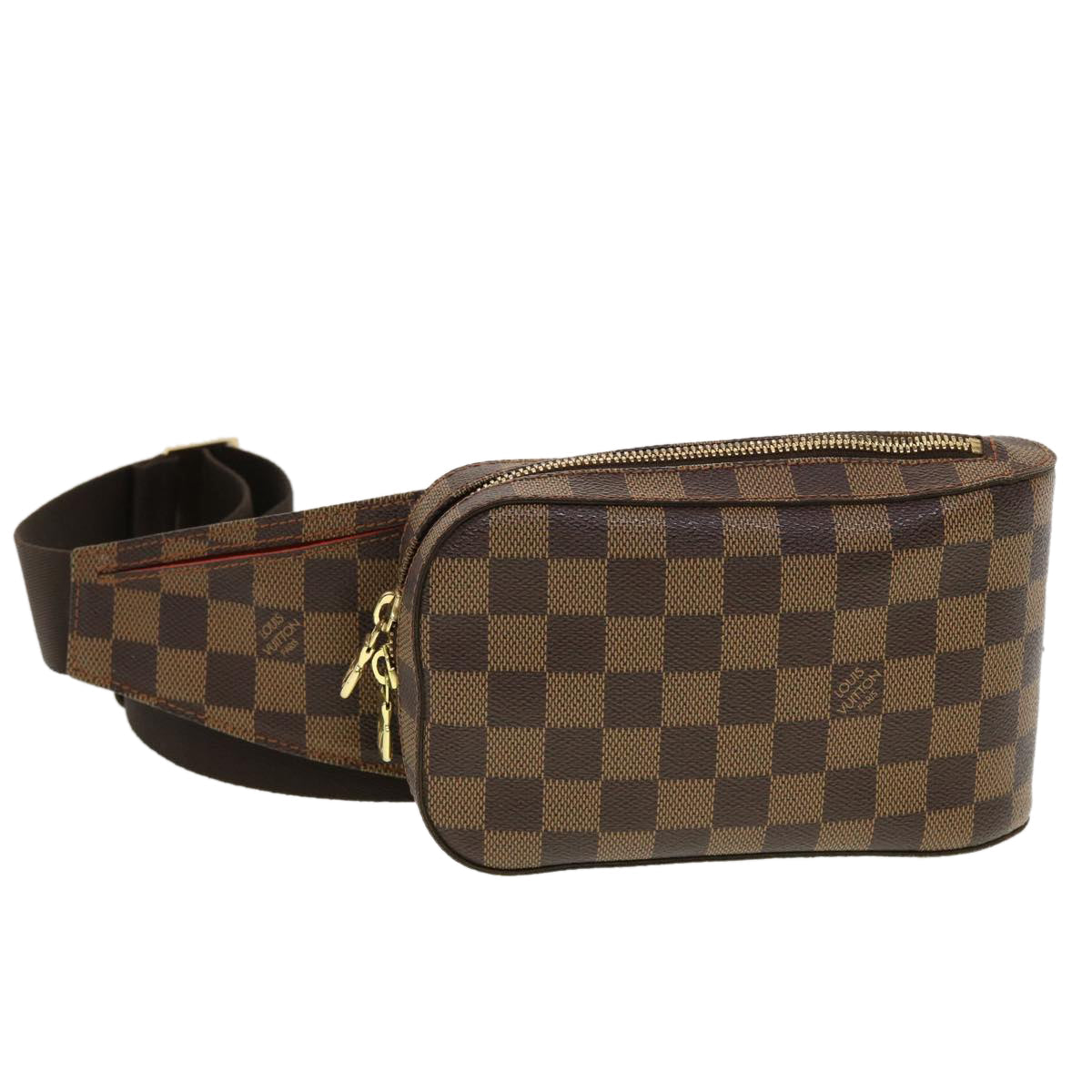 LOUIS VUITTON Damier Ebene Geronimos Shoulder Bag N51994 LV 43818
