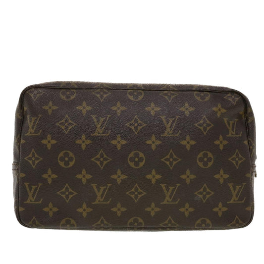 LOUIS VUITTON Monogram Trousse Toilette 28 Clutch Bag M47522 LV Auth 44629
