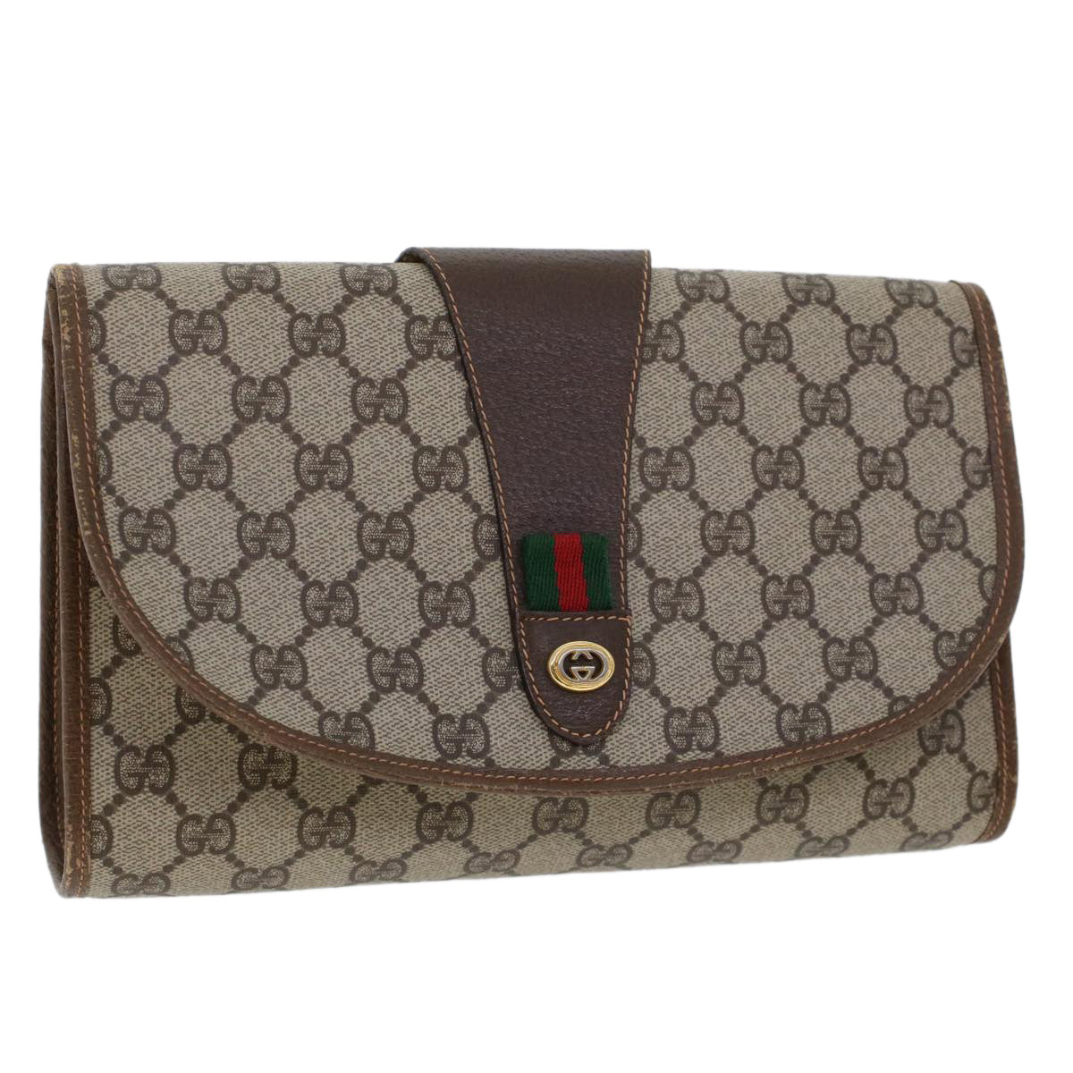 Gucci Canvas Shoulder Bag