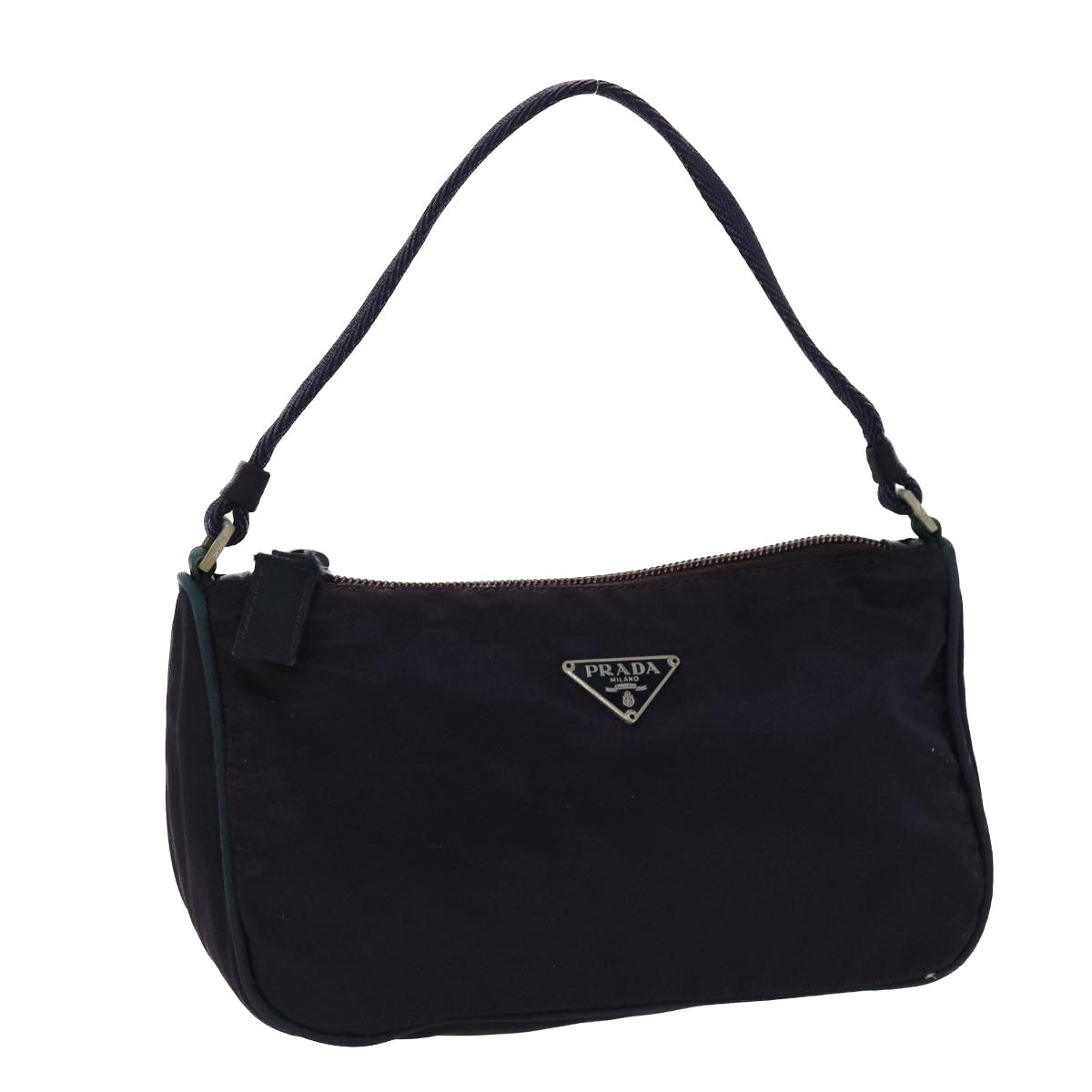 Prada Accessory Pouch Nylon Purple Luxury Handbag