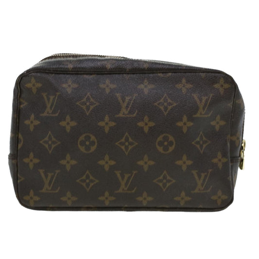LOUIS VUITTON Monogram Trousse Toilette 23 Clutch Bag M47524 LV Auth 45237