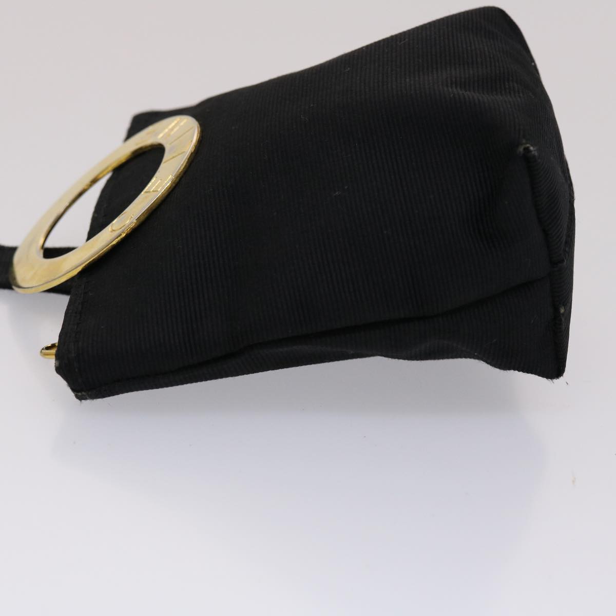 Luxury CELINE Pouch Nylon Black 45637