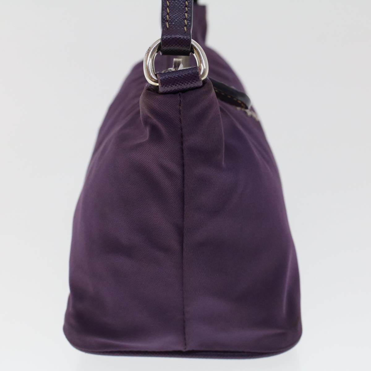 Prada Accessory Pouch Nylon Purple Luxury Handbag