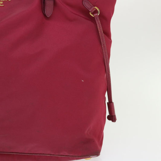 Prada Tote Bag Nylon Pink